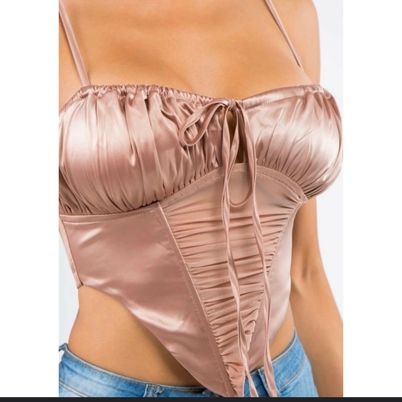 Kaylee Kollection Corset Top - Picture 1 of 4